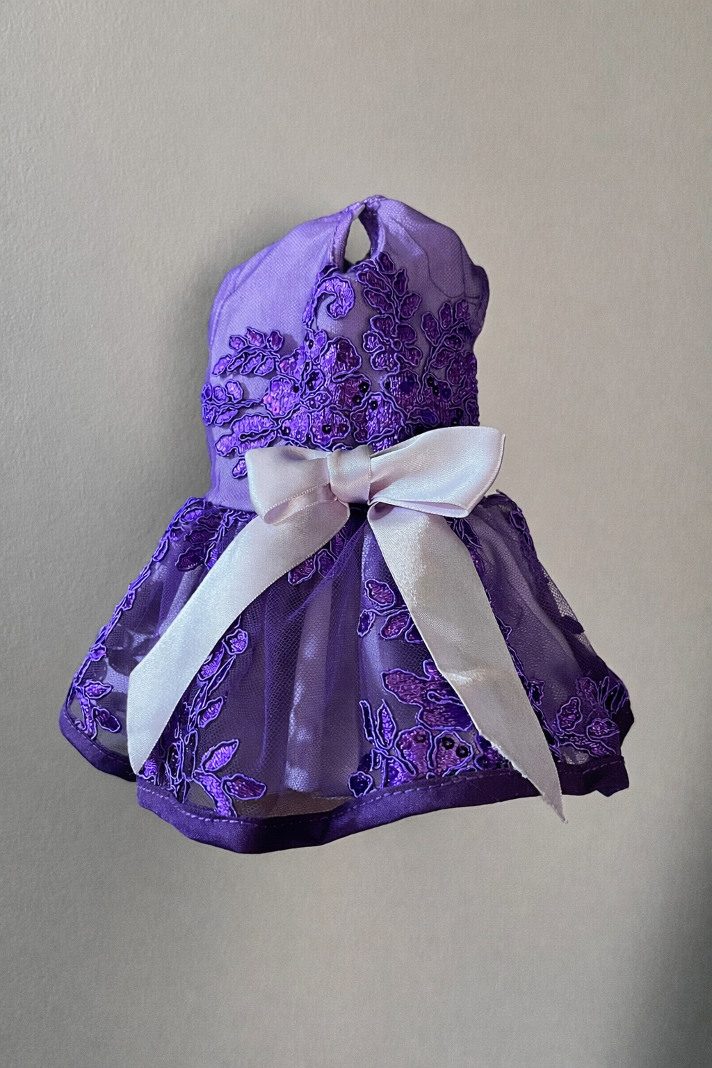 Vestido para Perro Morado Marca Braco (XS)