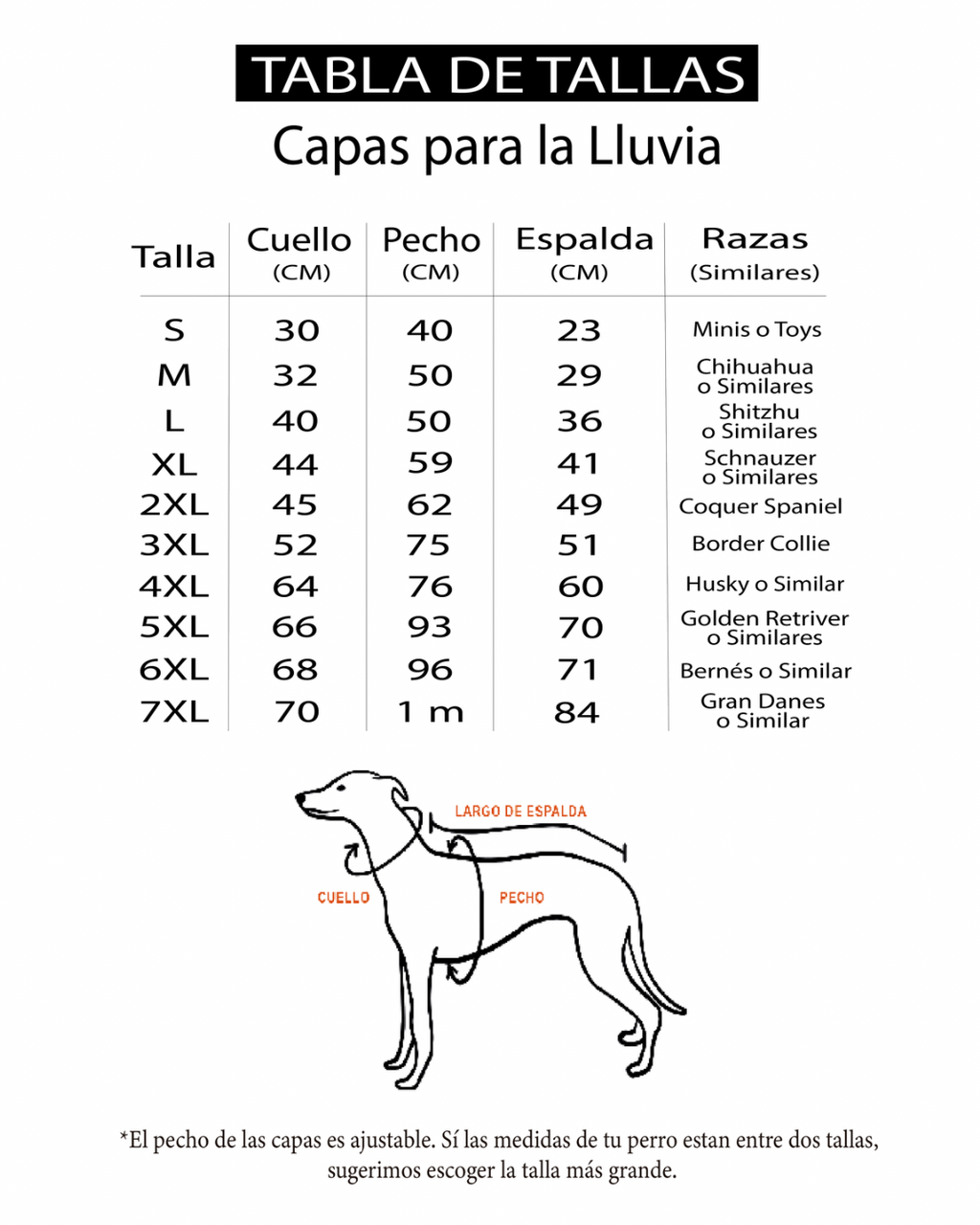 Capa impermeable para Perro Azul, capa para la lluvia Perro Marca Braco