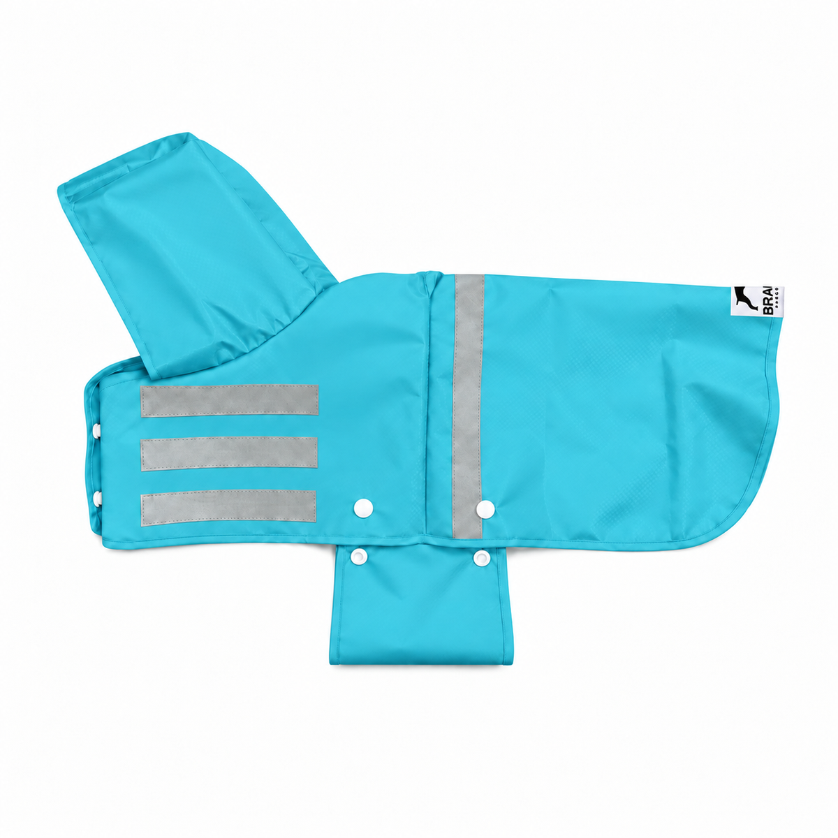 Capa de Lluvia Impermeable para Perro Talla 2XL Color Aguamarina