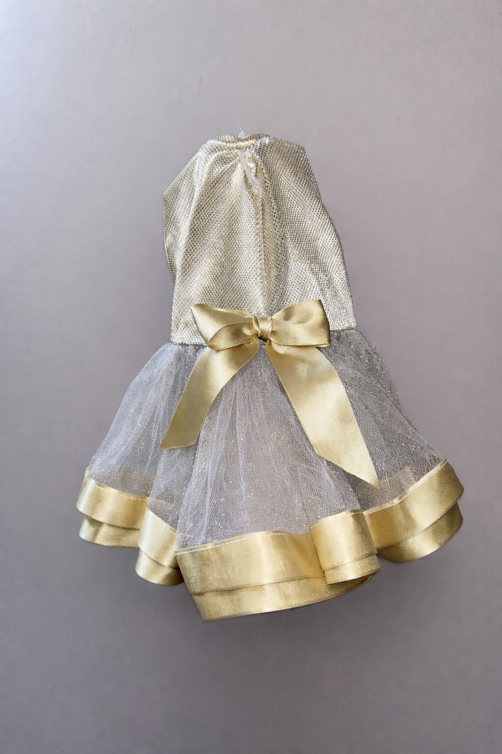 Vestido Dorado para Perro Marca Braco (M)