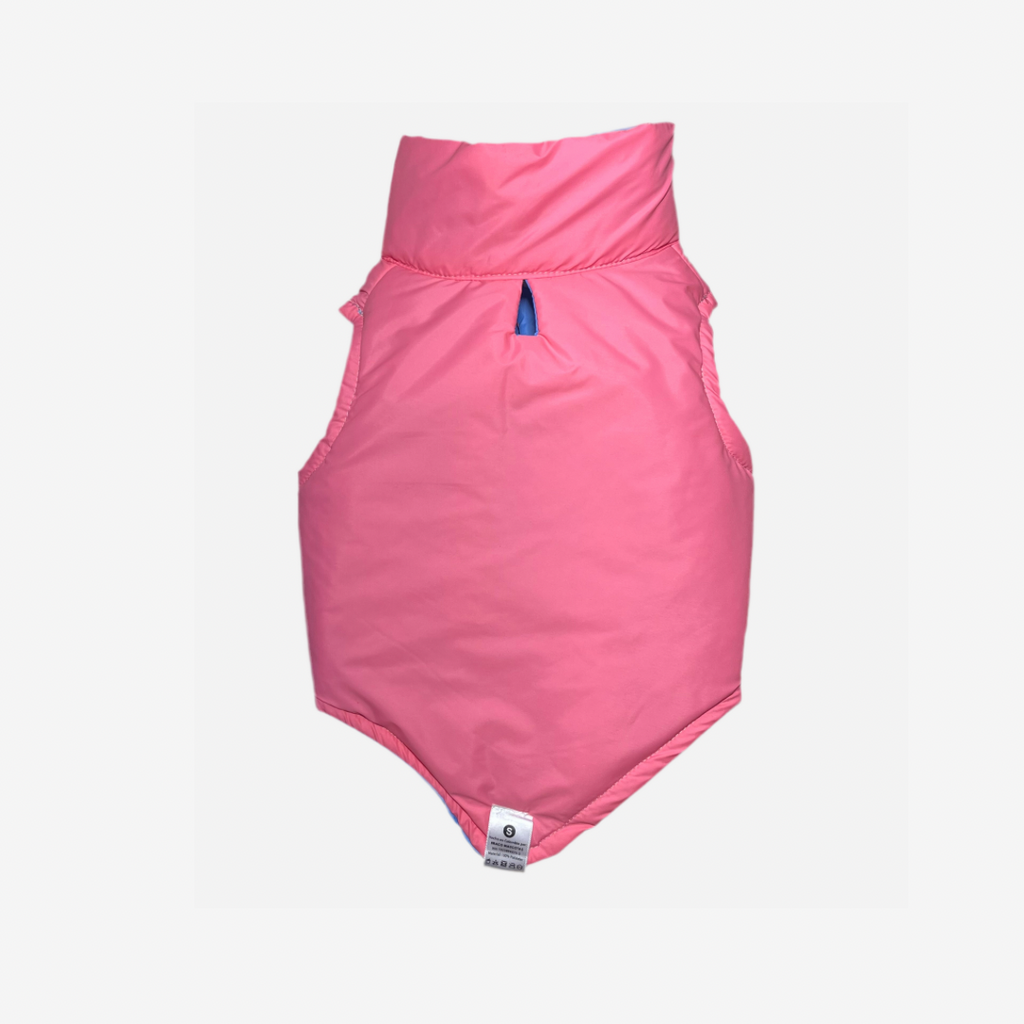Chaleco para Perro                        Rosa con Azul Celeste, Colección Braco Kids, Marca Braco