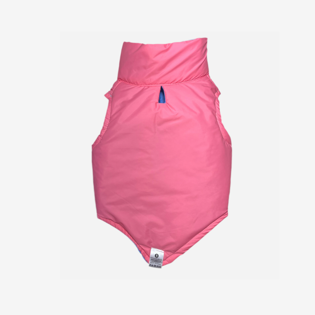 Chaleco para Perro                        Rosa con Azul Celeste, Colección Braco Kids, Marca Braco