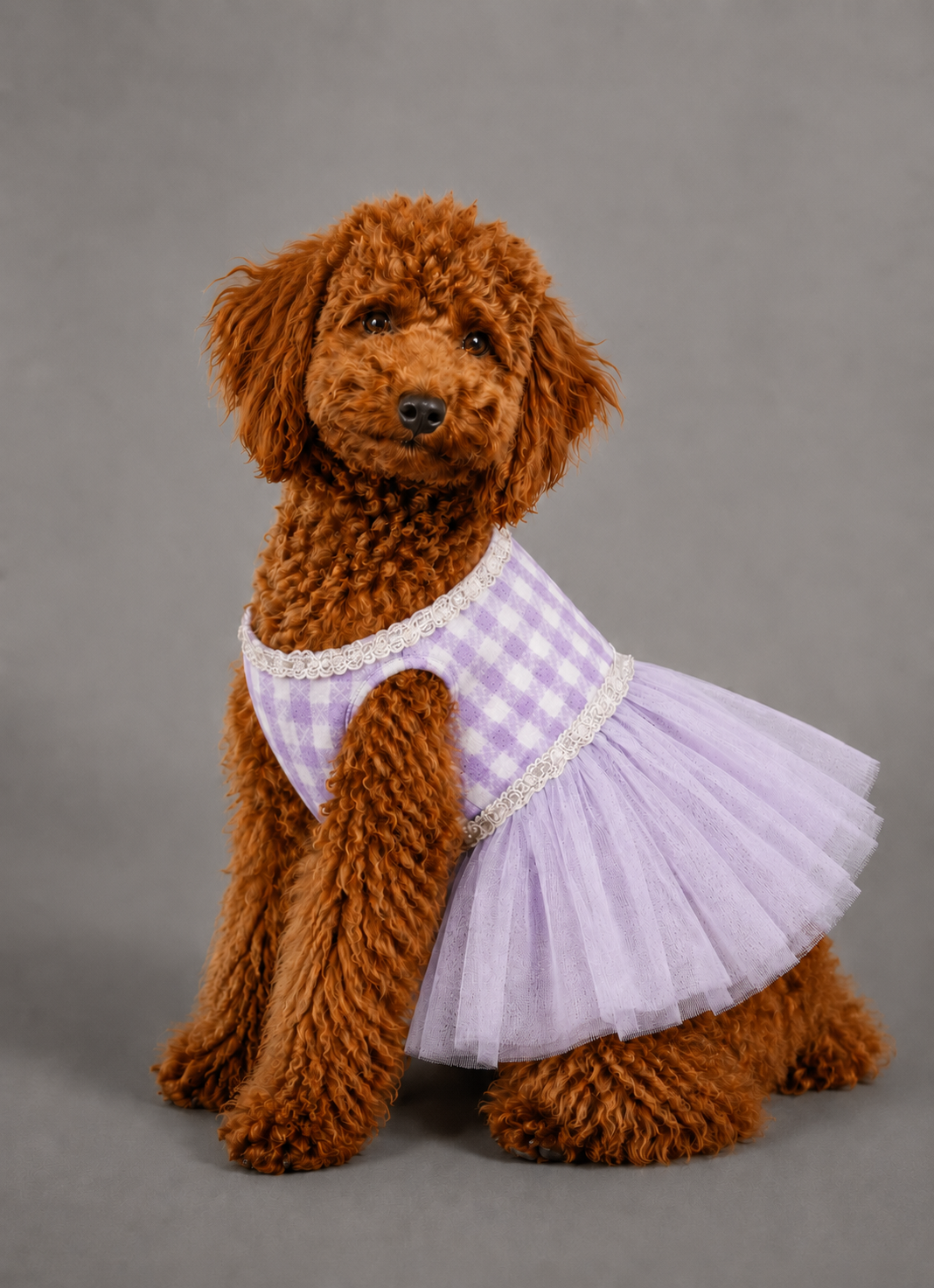 Vestido Lila para Perro Marca Braco (XL) Lila