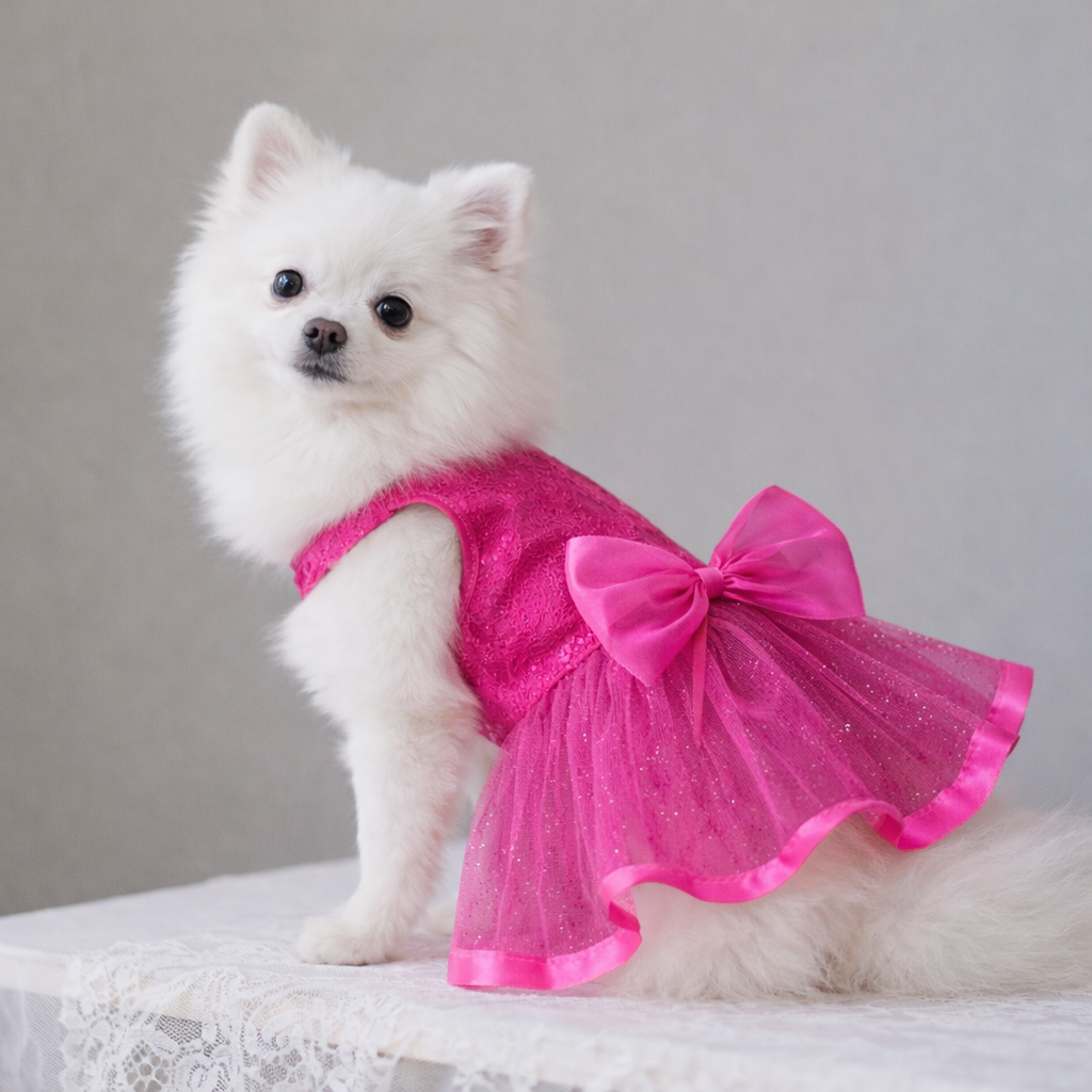 Vestido Fuscia para Perro Marca Braco (S)