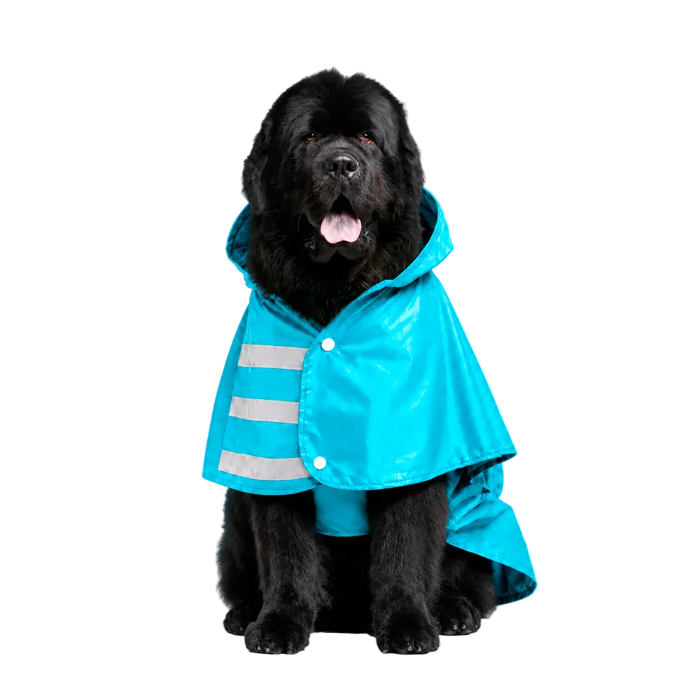 Capa de Lluvia Impermeable para Perro Talla 7XL Color Fucsia